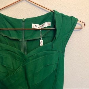 NWT Green 50s Dress
